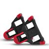 Self-Locking 6-Degree Bicycle Shoe Cleat Set for Road and Mountain Bikes with Lock-In Technology