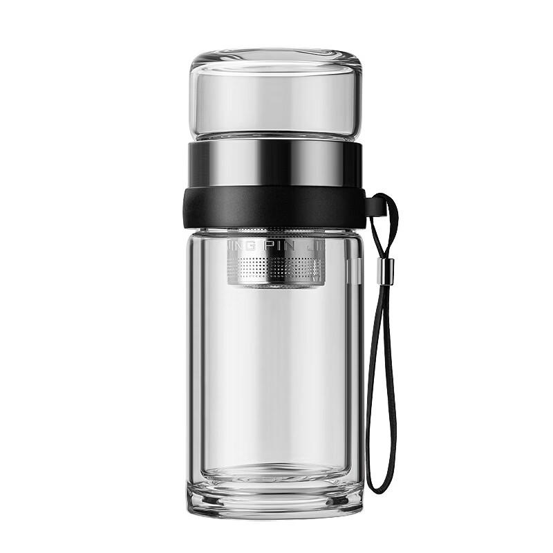 Shangqi Men s High Borosilicate Glass Tea Infuser Bottle