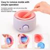 Wax Warmer Replacement Pot Heat-resisting Silicone Bowls Non-Stick Pan Liner Easy Clean Hair Removal Melting Waxing Bowls