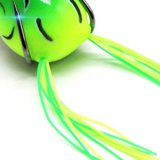 MUQZI Sports Accessory 5cm12g Durable Artificial Bait Small Frog Shape Simulation Printing Simple Installation