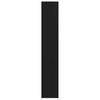 Bookshelf Black Oak Effect 36 x 30 x 171 cm Engineered Wood