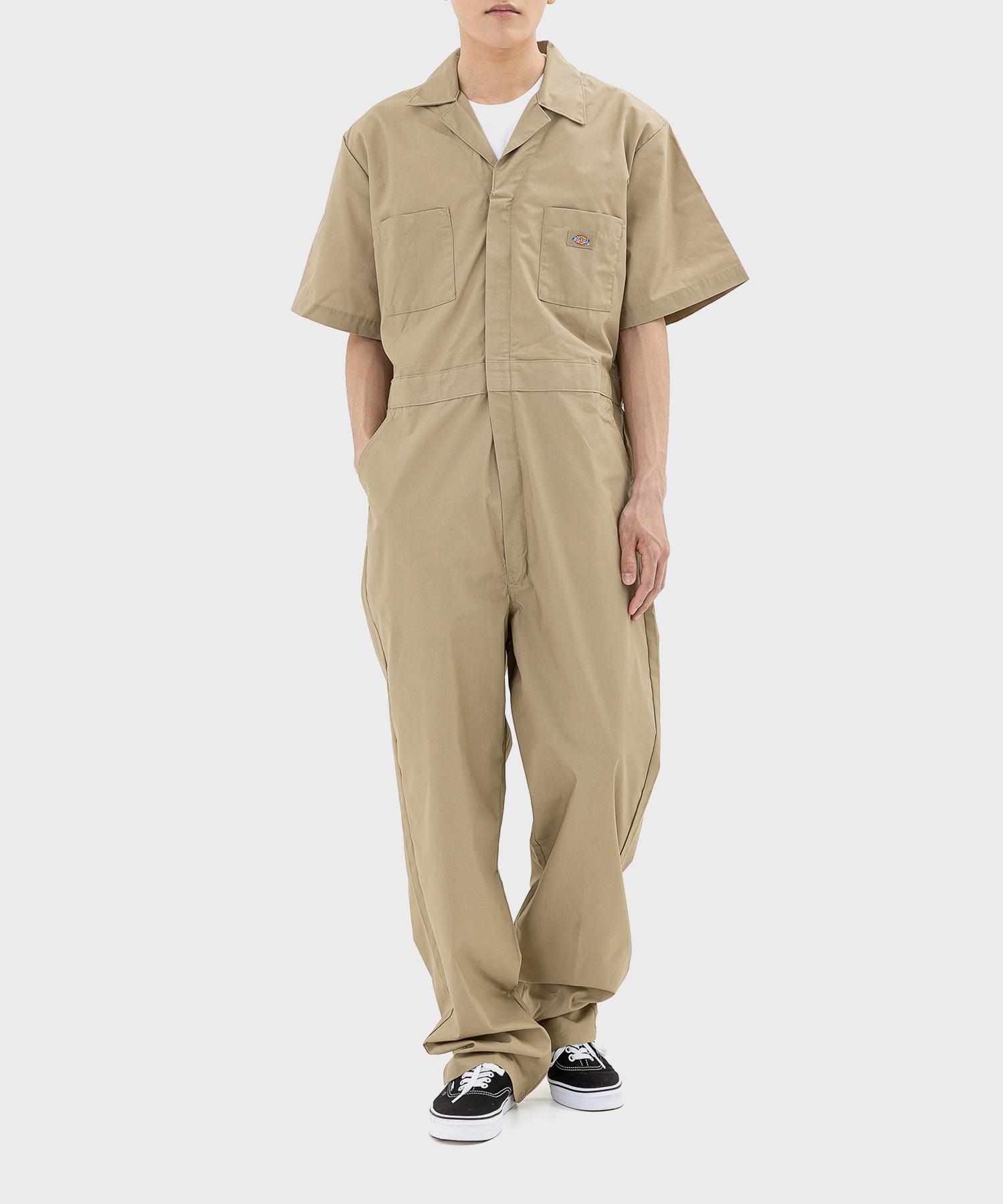 DICKIES 33999 Jumpsuit Coverall Khaki Khaki/L