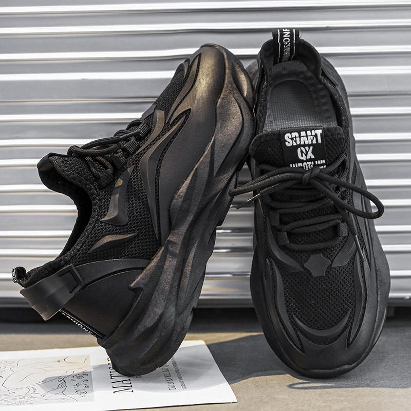 Fashion PARZIVAL Men Casual Shoes Spring Breathable Clunky Sneaker Sport Shoes Mens Sneakers Vulcanized Shoes Trainers Tenis Masculino