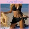 Classic Nylon Lace Bikini Set For Women With Backless Design For Swimming And Water Sports