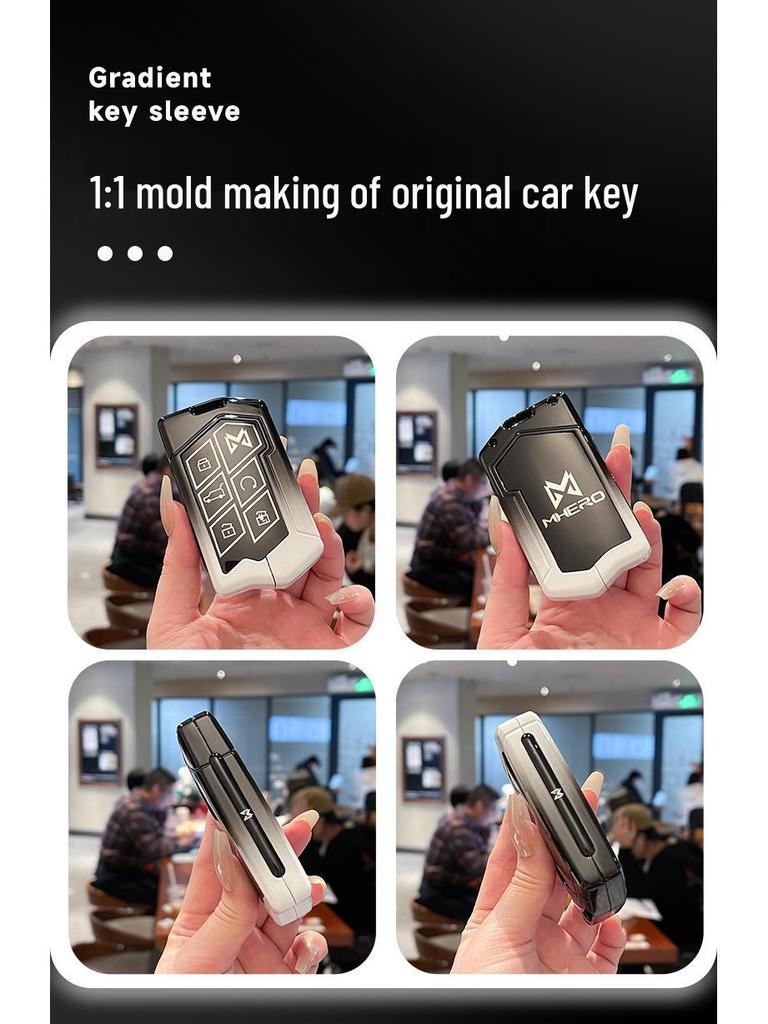 2023 Mengshi 917 High-Grade Metal Key Case & Protection Buckle