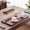 Nanshan Mr. Ceramic Kung Fu Tea Set with Gaiwan and Tea Tray