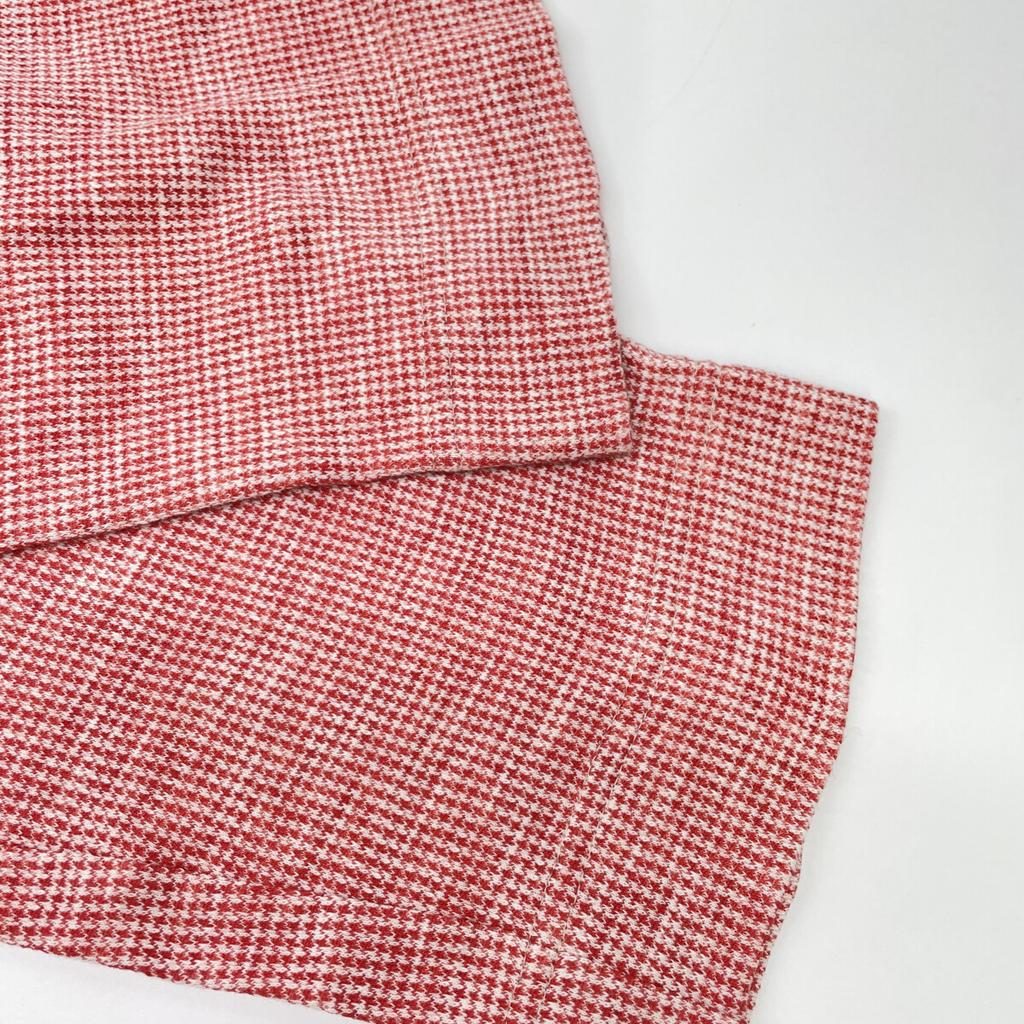 VivienneWestwoodRedLabel 12-01-751018 Red Houndstooth Easy Pants Bottoms M RedUsed