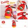 Plush Fire Extinguisher Toy Soft Stuffed Animal Cartoon Character Cushion Decorative Pillow for Home and Office Use