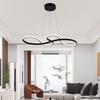 Modern LED Chandelier Dimmable Chandeliers Ceiling Lights Kitchen Island Pendant Light Fixture Gold Hanging Lamp for Dining Room