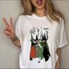 Women TShirt Retro Witch Style TShirt Y2K Aesthetic Casual Loose Fit Top Sun Moon Stars Harajuku Graphic Print Daily Streetwear