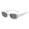 Korean Retro Square Child Sunglasses for Kids Fashion Oval Solid Color Children Eyewear UV400