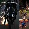 Cyklistický návlek na boty Spark Motocykl Kolo Nový Upgrade Cyklistický Efekt Skateboard Jízdní Zařízení Spark Speciální Nástroj T8F0