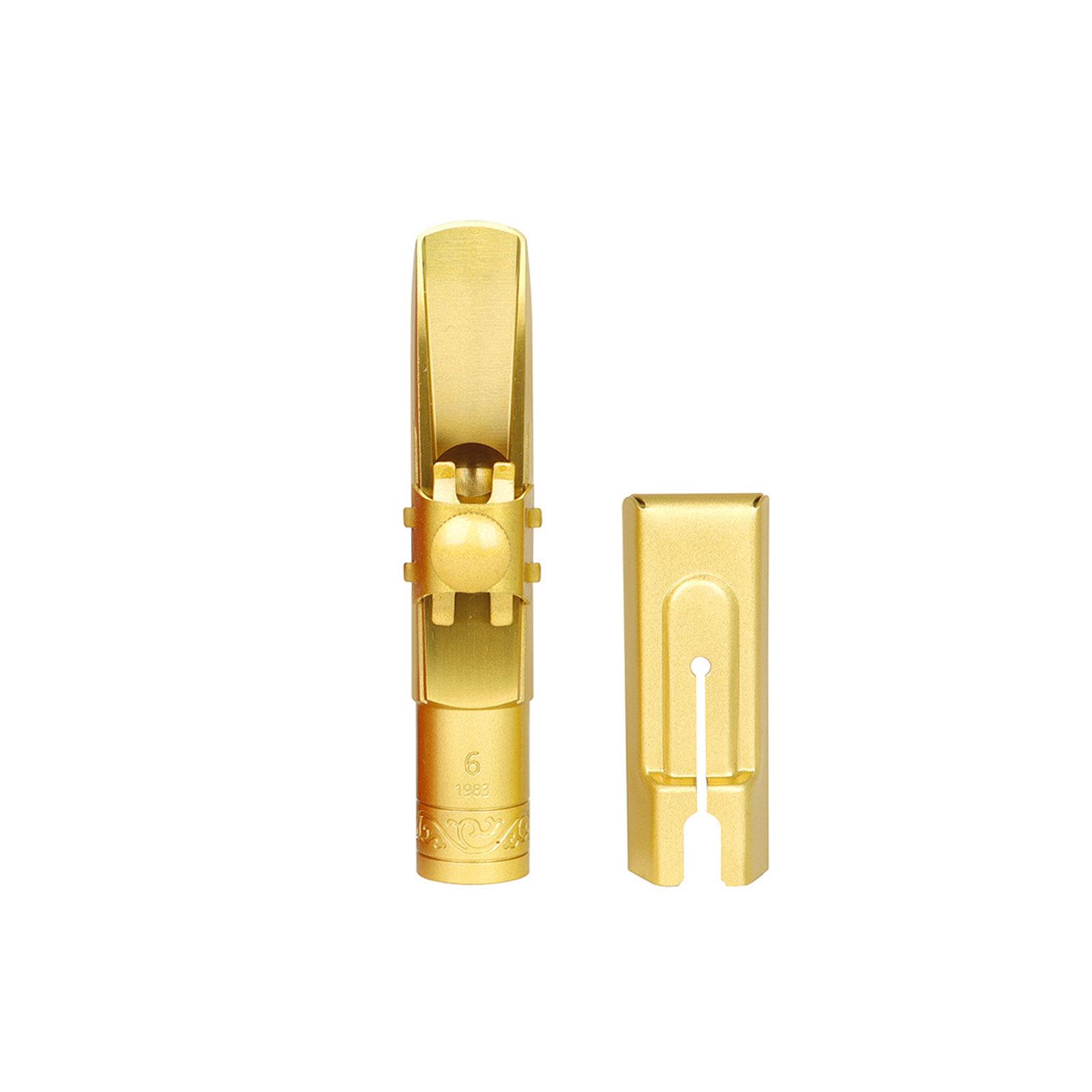 

Tenor Saxophone Mouthpiece Sax 5C/6C/7C/8C/9C Mouthpiece with Cap Pads Musical Instruments Accessory Metal Mouthpiece 2