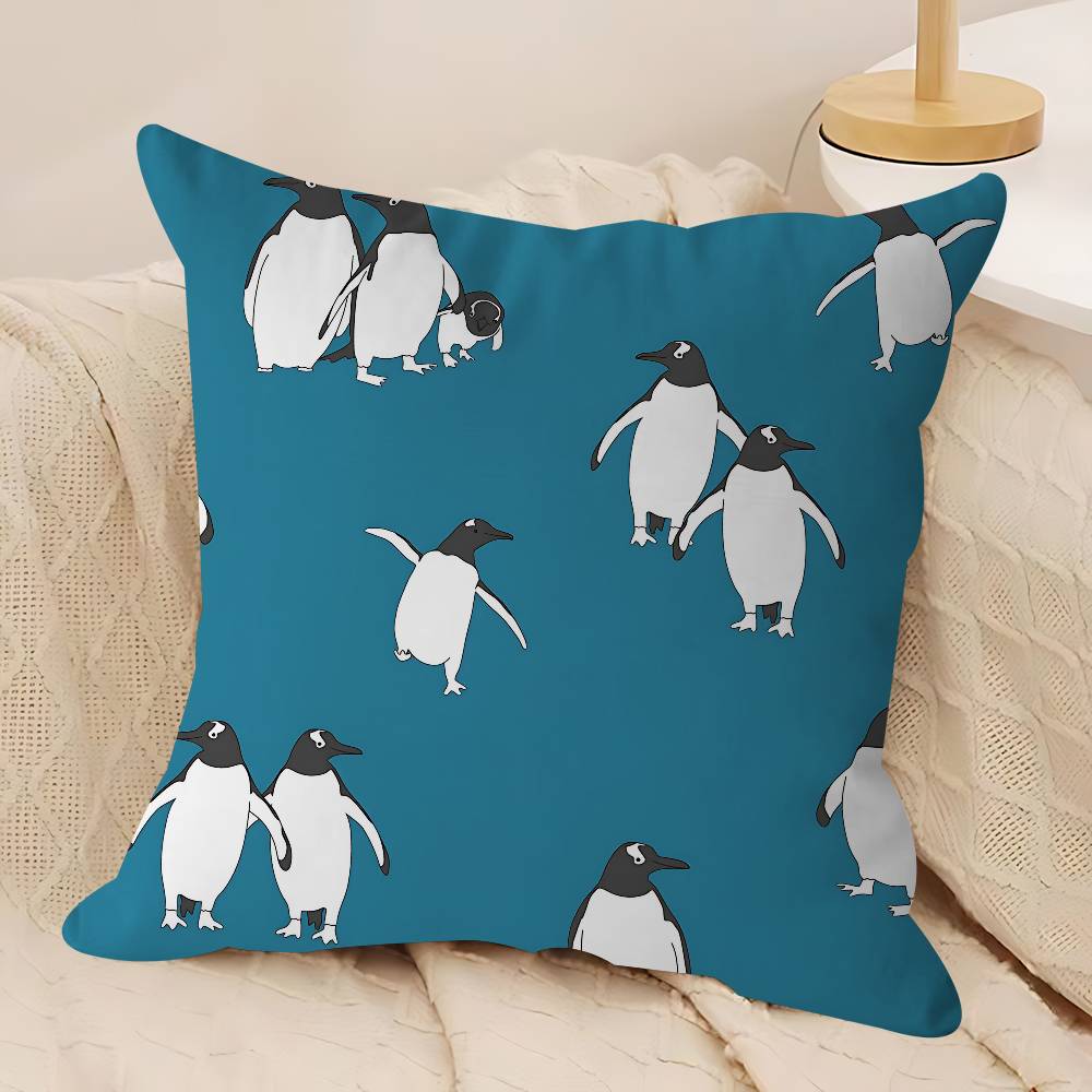 Süßes Pinguin-Kissenbezug-Design Kissenbezug Dekor Feiertagsdekorati