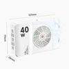 40W LED Camera Light 2800K-9000K RGB Video Light 4400mAh Rechargeable Photography Lighting Portable Light Panel