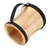 Wood+Sheepskin Hand Drum Kit Wood Color Handpan Drums Set  For Drum Lovers