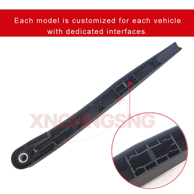 Premium Natural Rubber Boneless Rear Windshield Wiper for Assembly for BYD Seal U/Song Plus EV