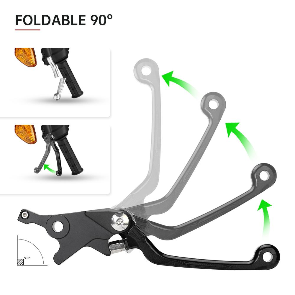 For YAMAHA WR450F WR250F 2001-2022 Pivot Brake Clutch Levers WR 250F 450F 250 450 Dirt Pit Bike Off-Road Motorcycle