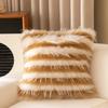 45X45CM Luxury Brown Throw Pillow Cover Simple Antique Waist Cushion Cover Decor Home Decorative Pillowcase