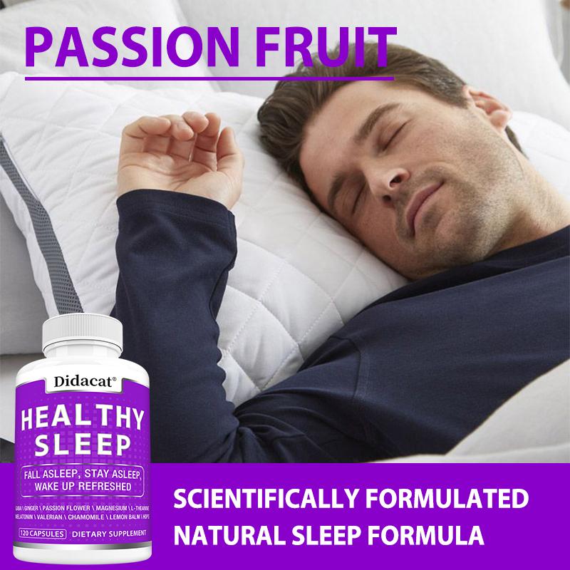 Sleep Improvement Capsules, wake up refreshed, 120 capsules.