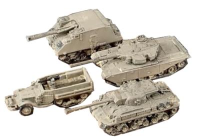 Firestarter 1/700 Modern Israeli Military Vehicle Set 1 Resin Kit FS-IDF1 (Combat Vehicle)