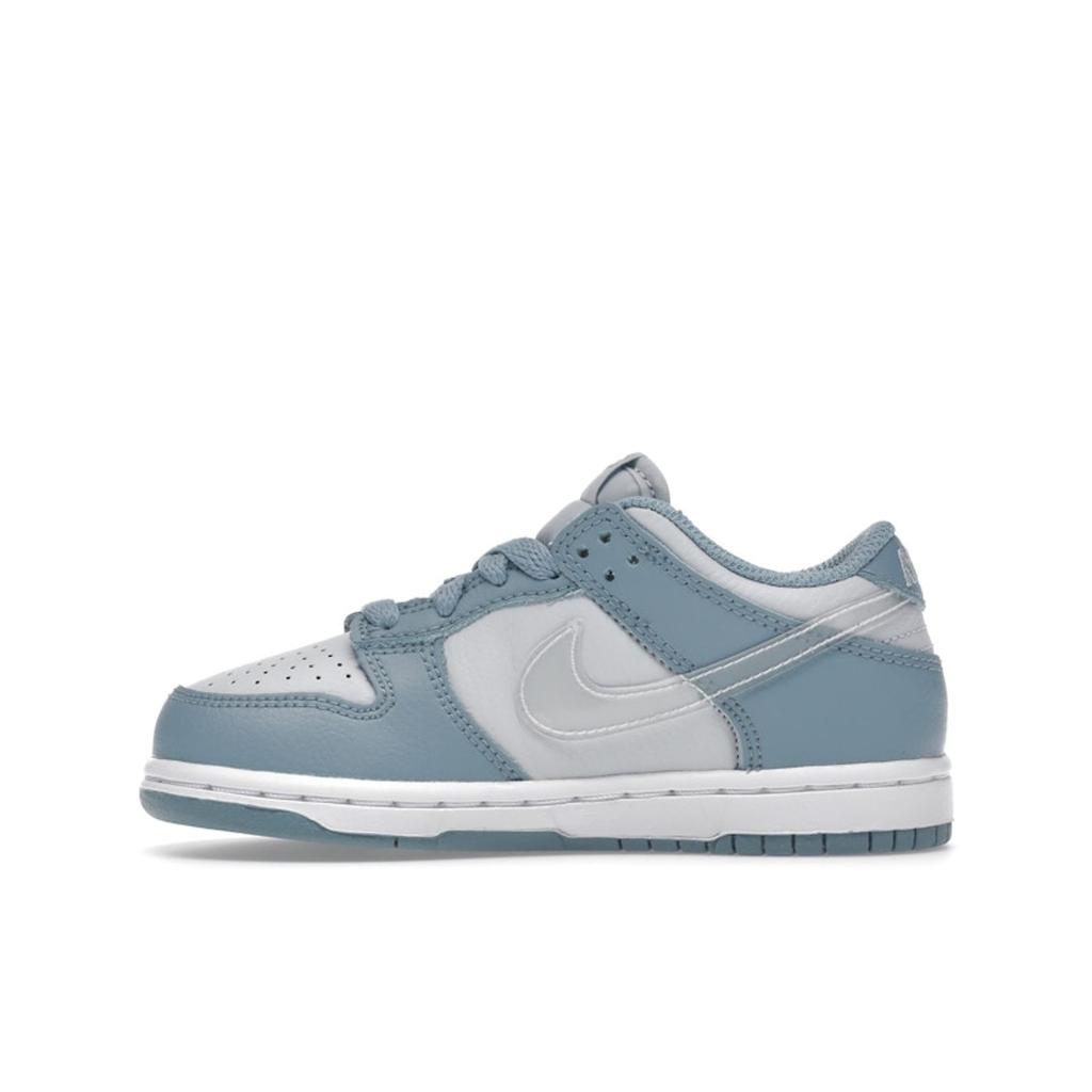 Nike Dunk Low PS Aura Clear Kids Sneakers Blue Worn-Blue White DH9756-401