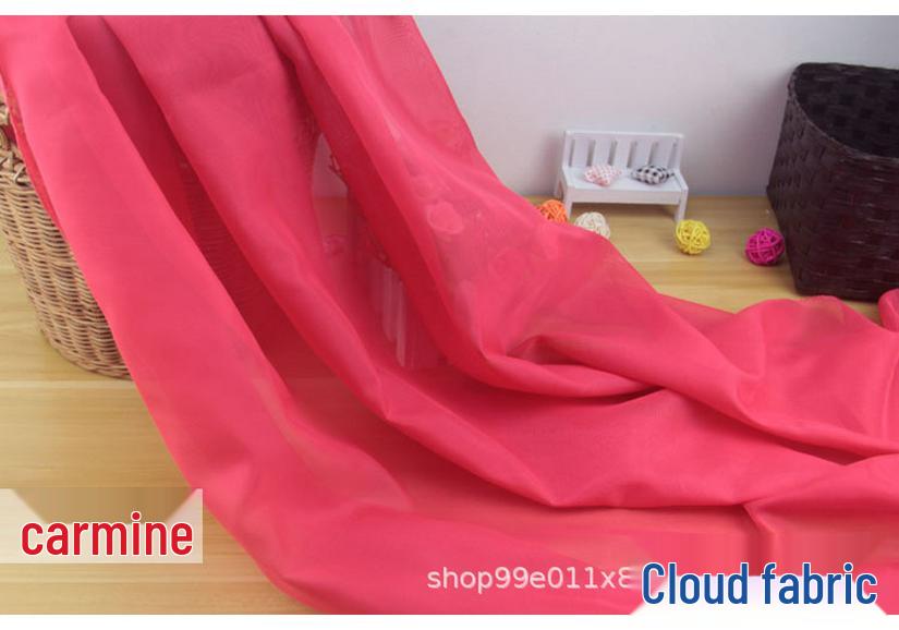 Special Offer Plain Chiffon Gauze Fabric for Clothing, DIY, Lining, Decoration & Wedding