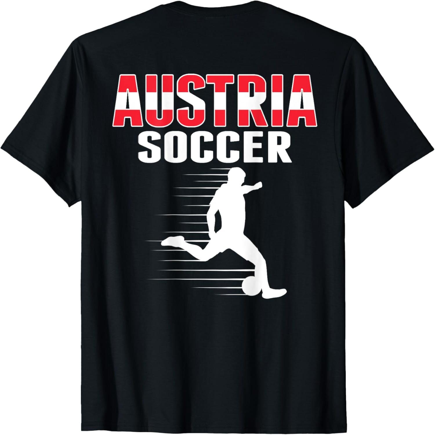 Austria Soccer Lovers Jersey - Proud Austrian Football Fans T-Shirt S