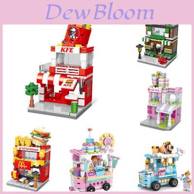 Lego City Vue de Rue Mini Rue Blocs de Construction Modèle Set Pour Enfants Jouet Sûr Durable et Éducatif