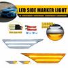Switchback Sequential Turn Signal LED Side Marker Lights For Honda Civic 16-21 A