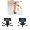 Abs Kitchen Wall Hook 360 Degree Rotating Hanging Organizer For Cabinets