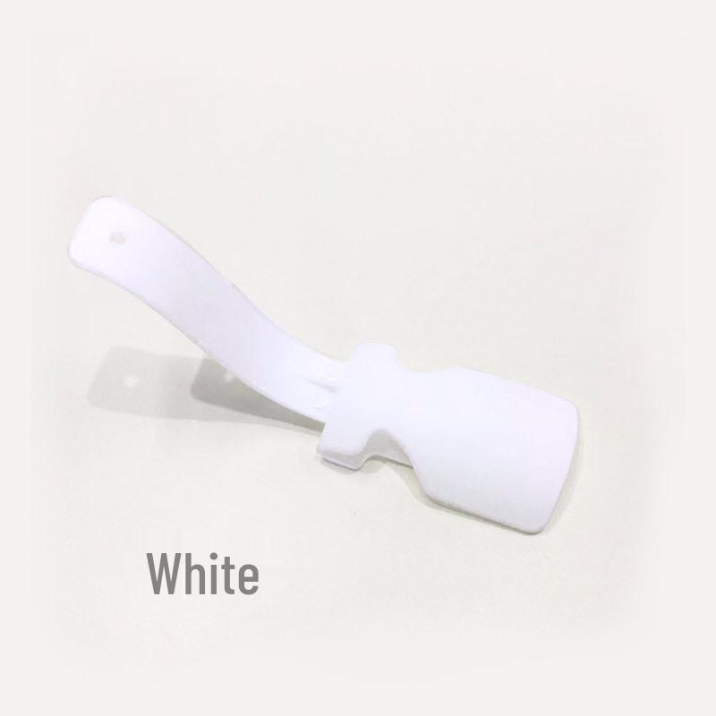 

Easy Slip-On Shoehorn: No-Bend Aid for Kids & Seniors белый