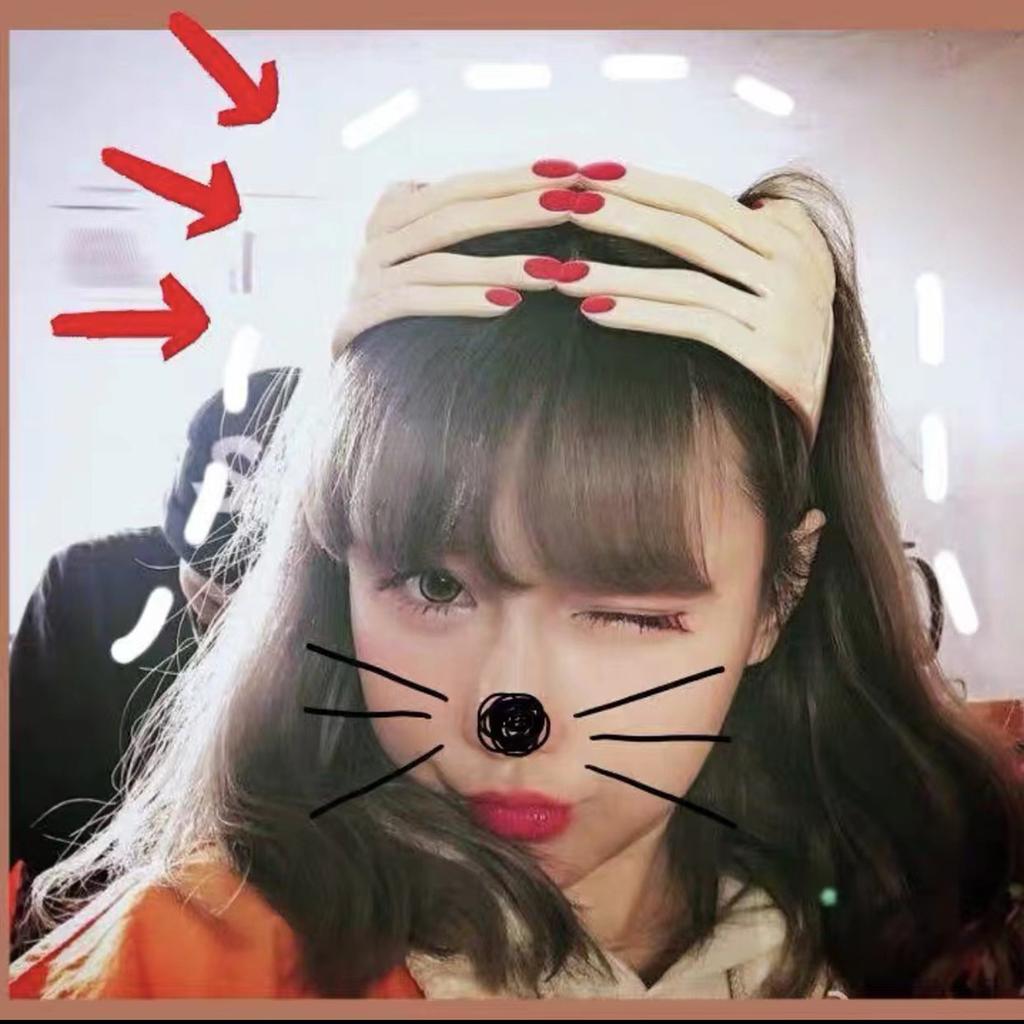 New Creative and Personalized Sand-sculpted Funny Photo Hand Glasses for Party and Dance Parties