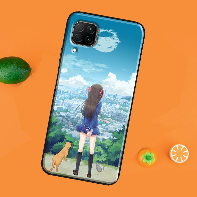 Fruits Basket Anime Case For Huawei P40 P20 P30 Pro Mate 20 Lite P Smart 2019 Nova 5T Honor 50 Lite 10i 8X 9X