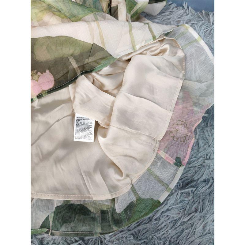 Foreign Trade Order H Home Shoulder Strap Bow Design Refreshing Summer Elegant Big Hemline Holiday Style Dress Long Dress