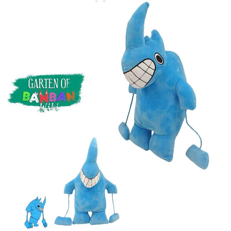 Blue Rhinoceros Banban Garden Plush Toy Soft And Cuddly Perfect For Kids Of All Ages!