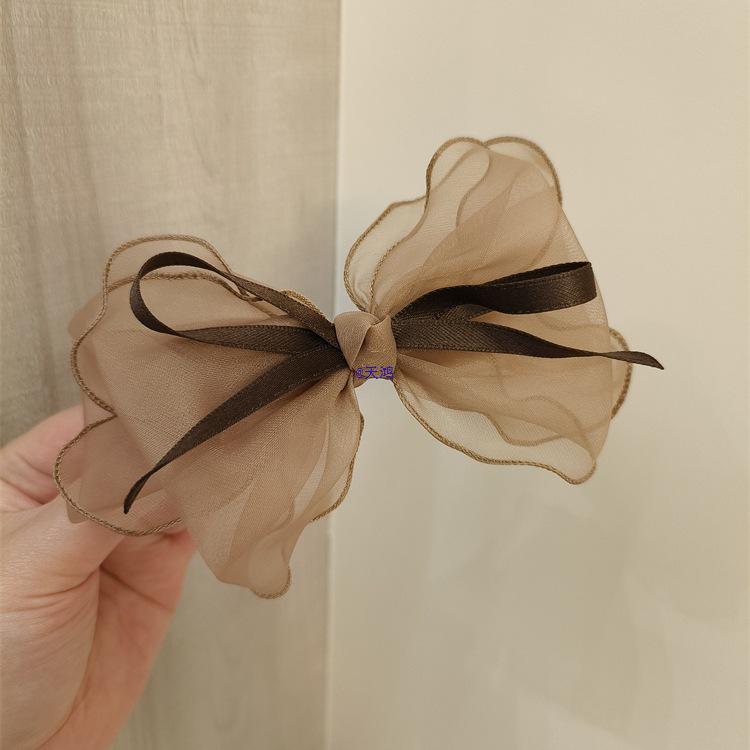 Handmade Tulle Bow Hair Clips: Fresh & Elegant Hair Accessories