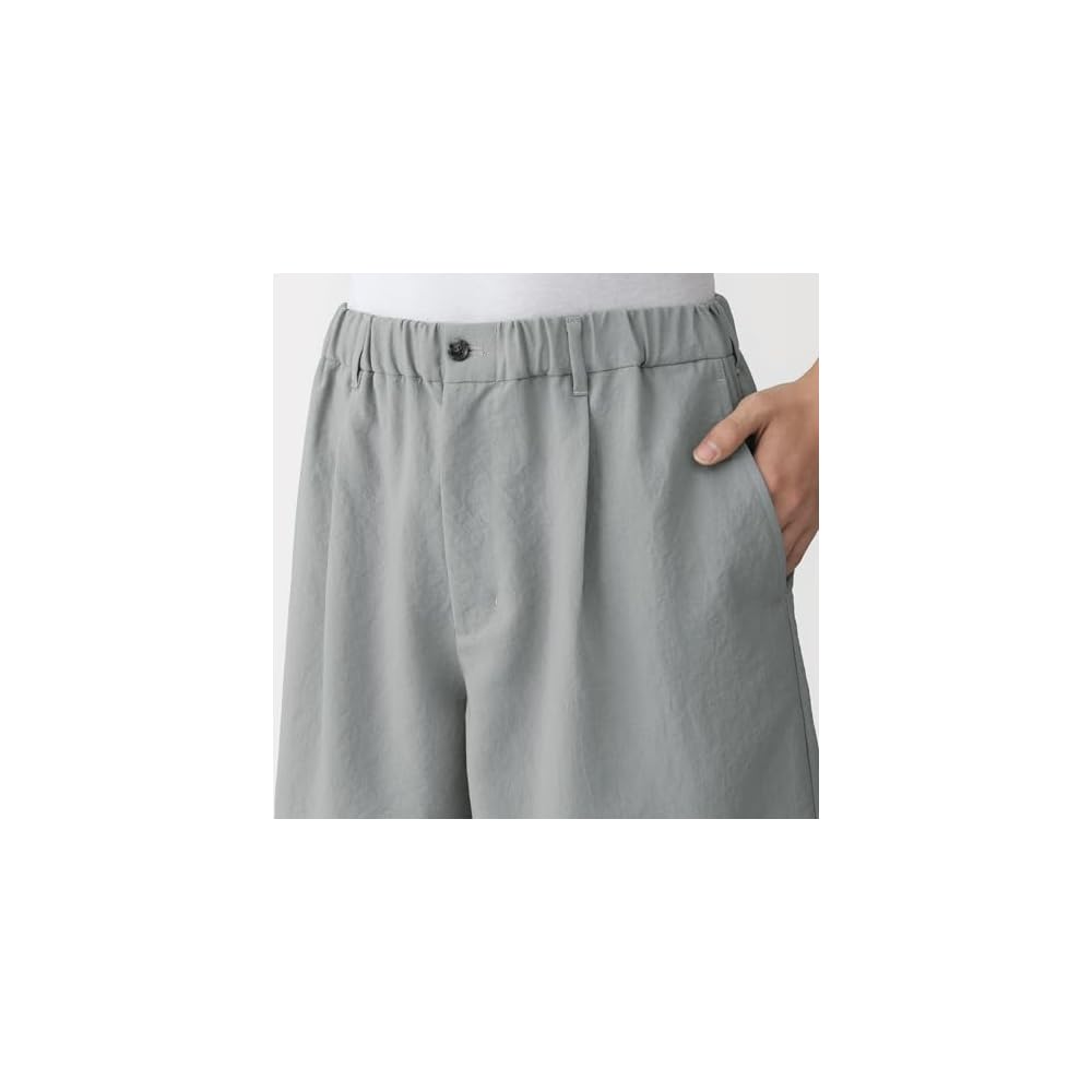 MUJI Men's Breathable Shorts AE11IA6S Black Size L