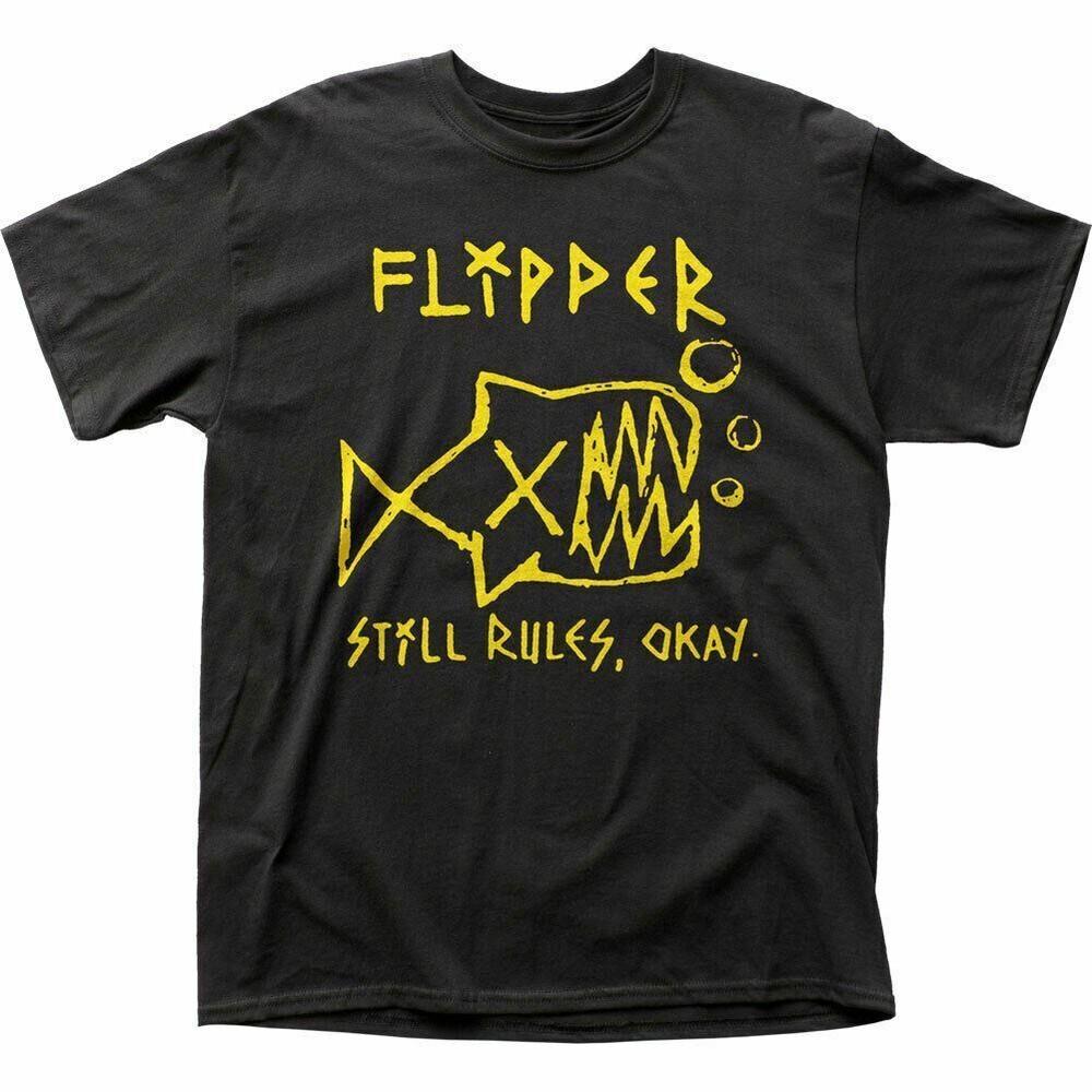 

Rare Flipper Still Rules Okay Band Gift For Fan S to 5XL T-shirt Unisex T-Shirt XL
