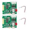 1 Pair 3.7-5V Input Amplifier Board Bluetooth 5.0 Stereo Sound Amplifier  for Music System