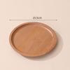 Bamboo Coaster Set Simple Creative Cup Holder Round Water Cup Insulation Pad Bamboo Tea Cup Holder Display Rack