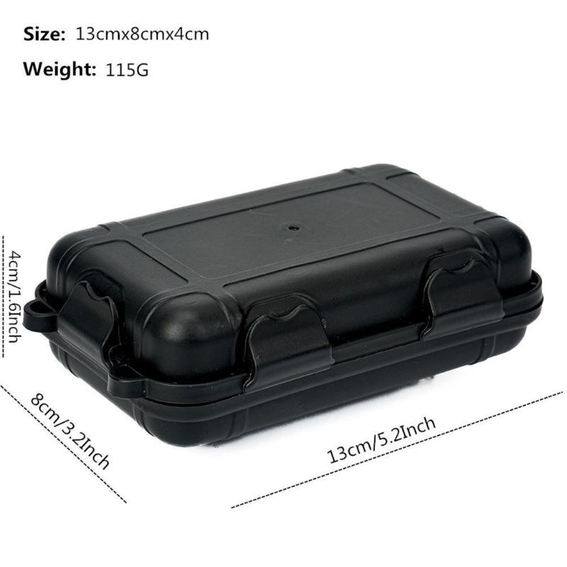 Under Car Magnetic Storage Box With Double Mounting For Door Handle Or Undercarriage And Magnets For Organization