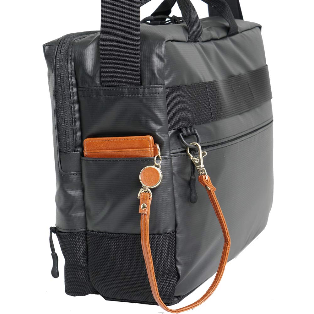 Manhattan Passage 3380BK A4 Shoulder Bag, Plus 2.1 (Black)