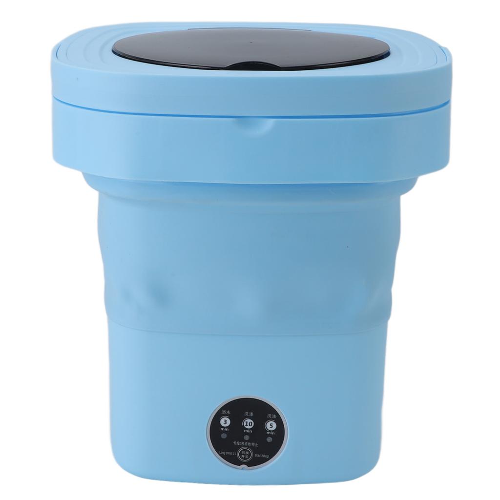 Portable Washing Machine Mini Foldable Washer 8.5L Deep Cleaning of Underwear Baby Clothes Socks