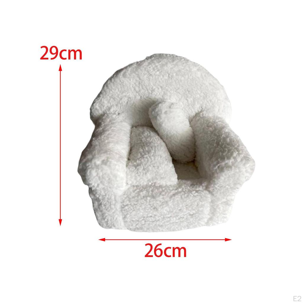 Baby Posing Figure Mini Sofa Photo Props Modeling and Pillow Set Professional