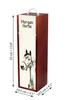 Morgan Horse - Wine Box with a Horse, Alcohol Box with Graphics, Personalized Gift Box from the Art-Dog Brand