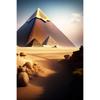 Egyptian Pyramid Temple Sphinx Prints Poster Canvas HD Painting Modern Wall Art Pictures For Living Room Bedroom Home Decoration