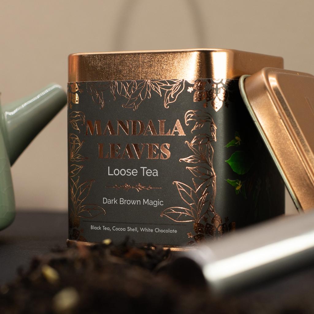 2x Chocolate Cocoa Almond Black Tea Loose Leaf 50g
