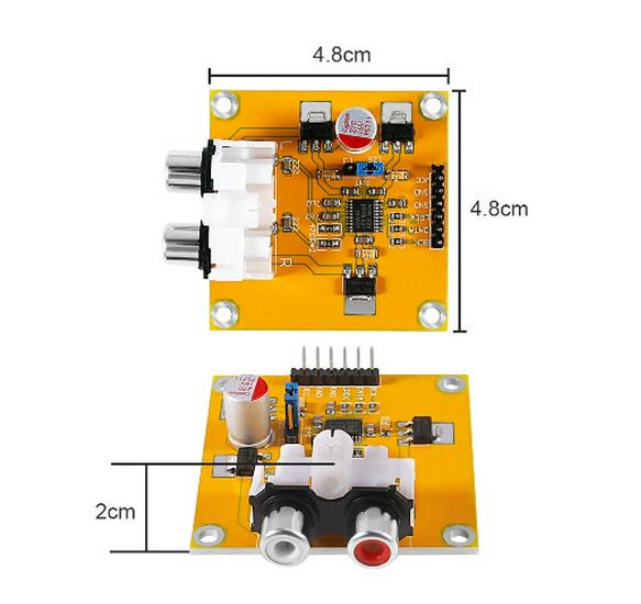 PCM5102/PCM5102A DAC Decoder I2S Red Core Player PK ES9023
