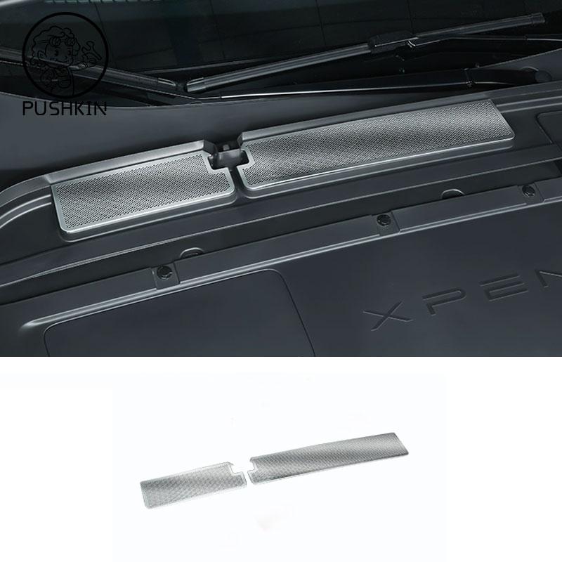 For Xiaopeng G6 2024 2025 Water Channel Protective Cover Air Conditioning Inlet Filter Element Insect Screen Xpeng G6